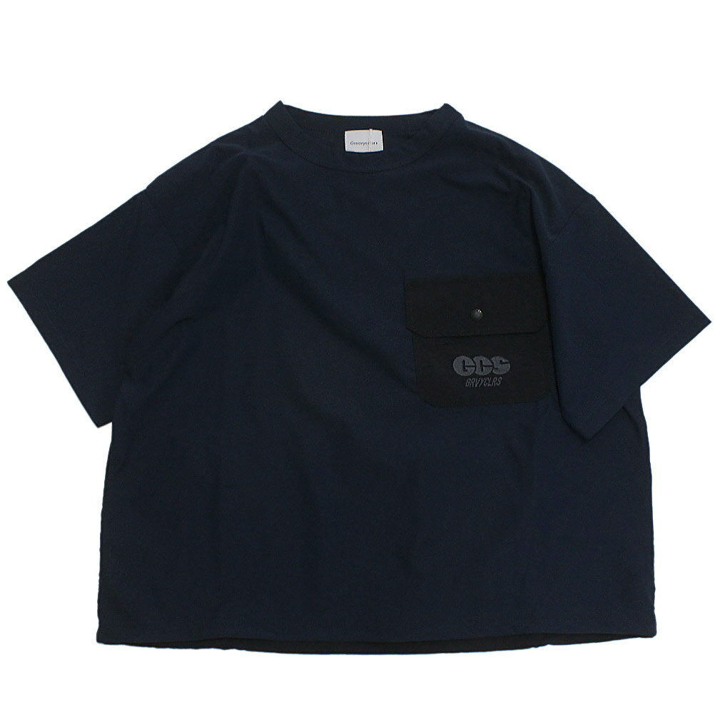 樂天商城 - 【子供服/グルーヴィーカラーズ/groovy colors/ジュニア/男の子】 NEW JERSEY MARU DRAWSTRING TEE 4NV紺