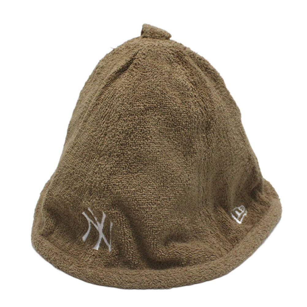 SINACOVA GOLF - 【New Era メンズ キャップ 帽子 ニューエラ】 OM TOWEL NEYYAN SAUNA HAT ベージュ