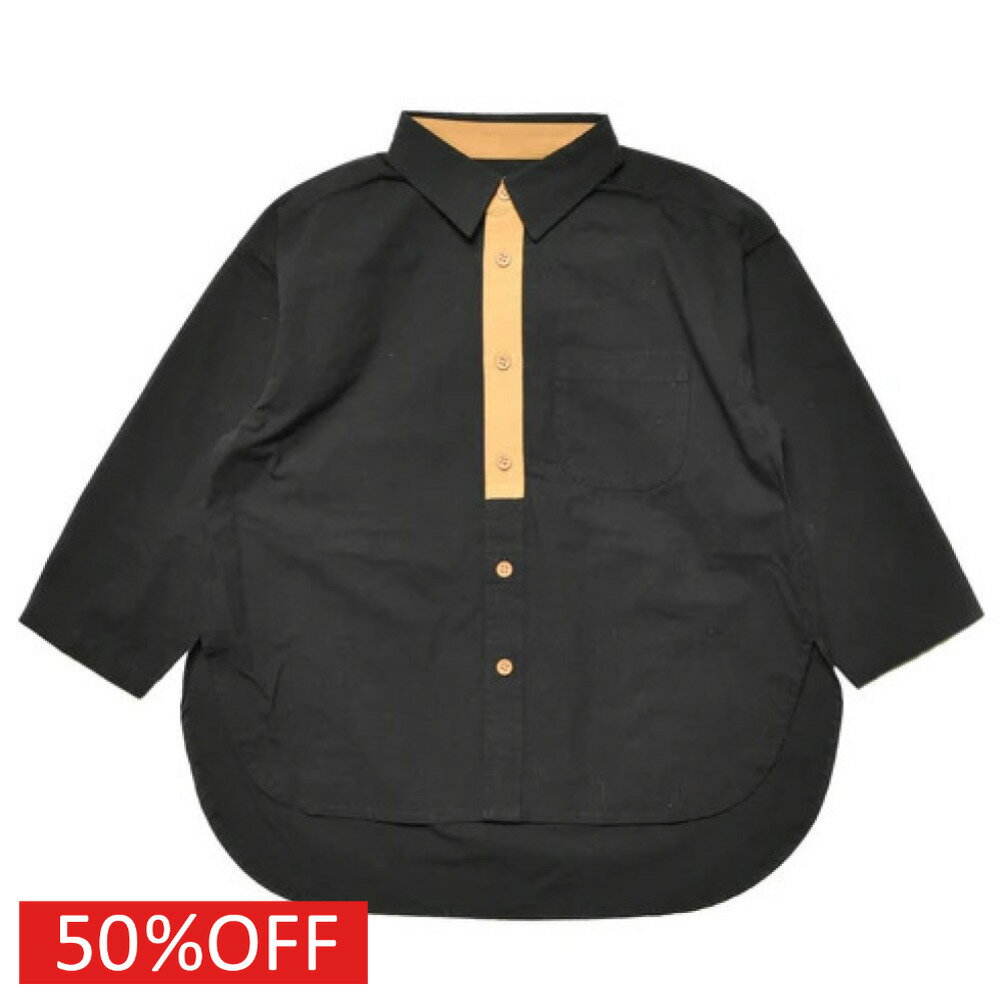 【ニードルワークス/ジュニア服/NEEDLEWORKS】 セール 【50%OFF】 ネクタイ風チュニック ブラック