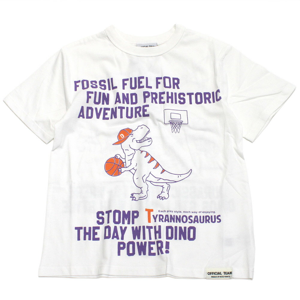 Rakuten - 【オフィシャルチーム OFFICIALTEAM】 ダイアナソーバスケTシャツ ホワイト
