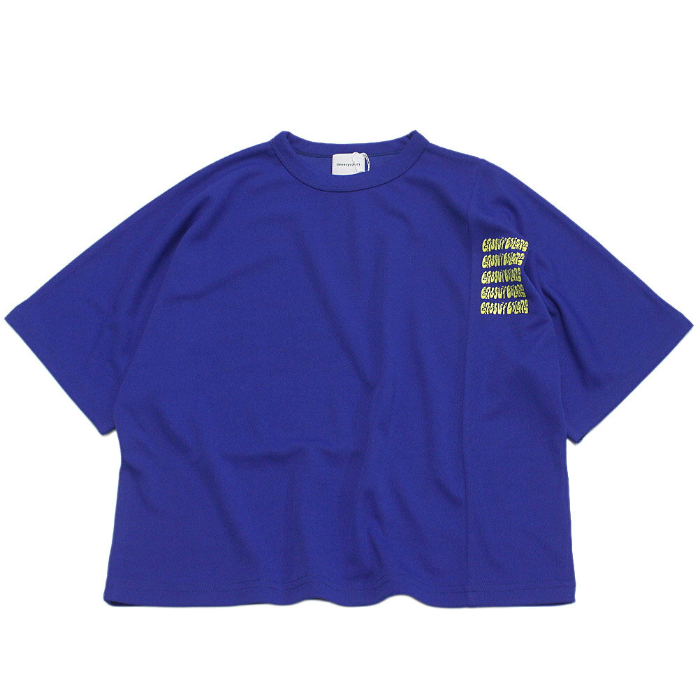 樂天商城 - 【子供服/グルーヴィーカラーズ/groovy colors/ジュニア/男の子】 CoolMax WIDEシルエット TEE 14BLブルー