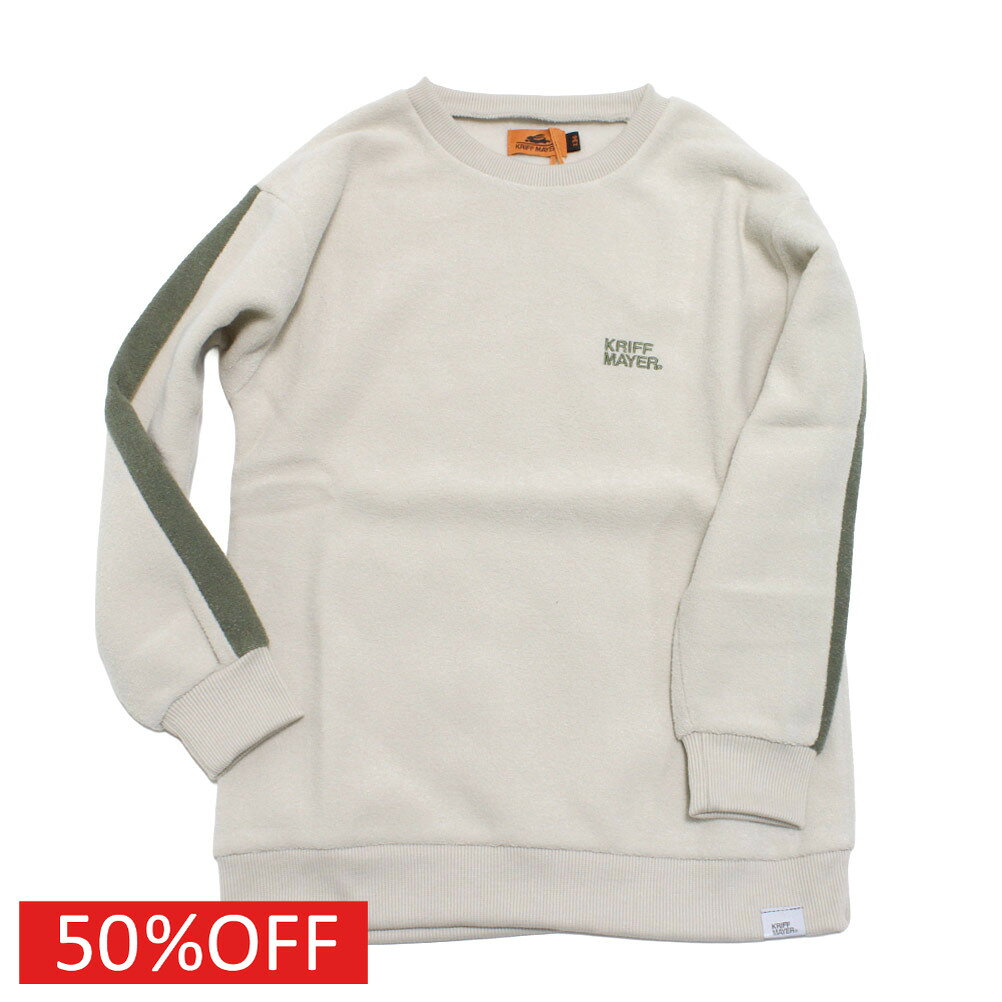 【KRIFF MAYER/KRIFFMAYER KIDS/クリフメイヤー/ジュニア/キッズ/クリフメイヤーキッズ】 セール 【50%OFF】 かるポカクルー S/ベージュ(21)