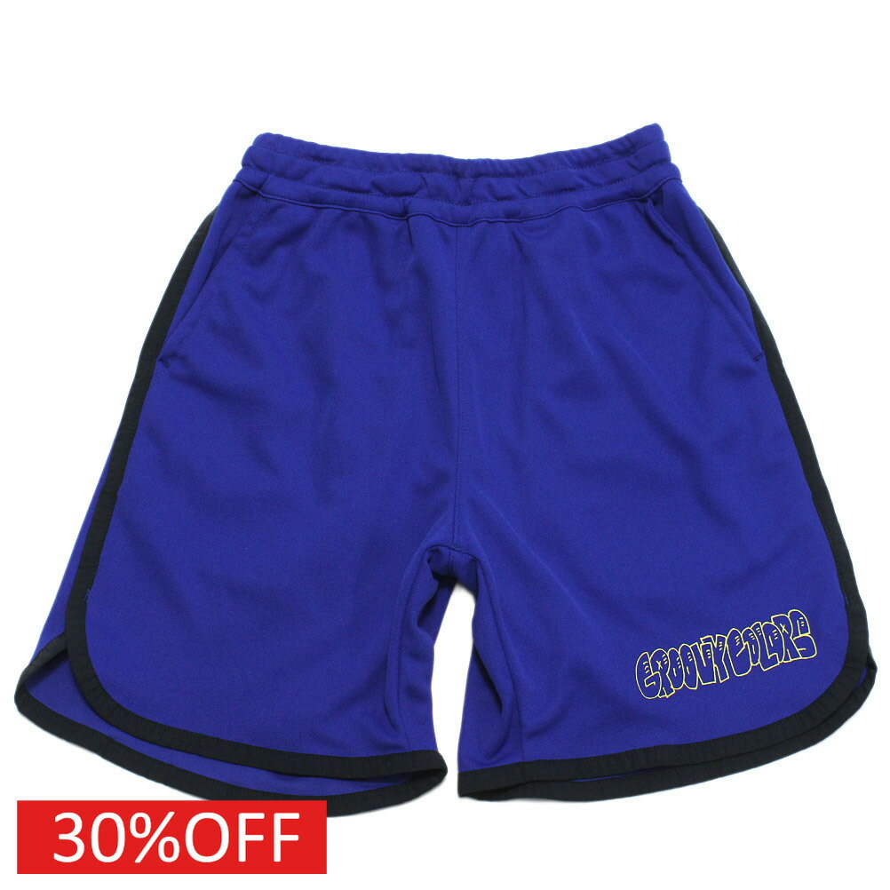 樂天商城 - 【子供服/グルーヴィーカラーズ/groovy colors/ジュニア/男の子】 セール 【30%OFF】 CoolMax GAME ショーツ 14BLブルー