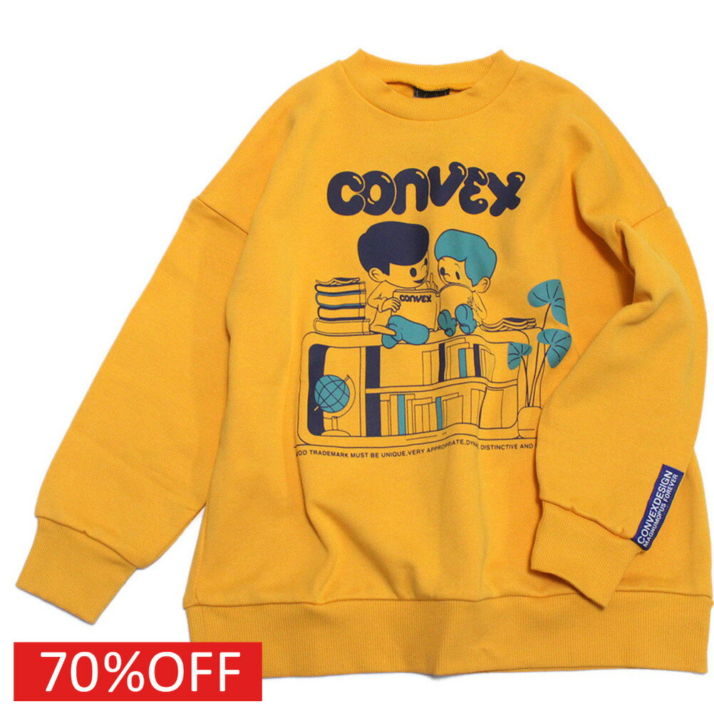 【コンベックス/CONVEX/子供服/ジュニア/キッズ】 セール 【70%OFF】 ミュータン＆ミュー/BIGトレーナ..