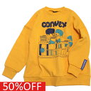 【コンベックス/CONVEX/子供服/ジュニア/キッズ】 セール 【50%OFF】 あす楽 ミュータン＆ミュー/BIGトレーナー キイロ(8)