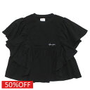 【子供服/グルーヴィーカラーズ/groovy colors/ジュニア/男の子】 セール 【50%OFF】 テンジク バタフライスリーブ TEE 2BK黒