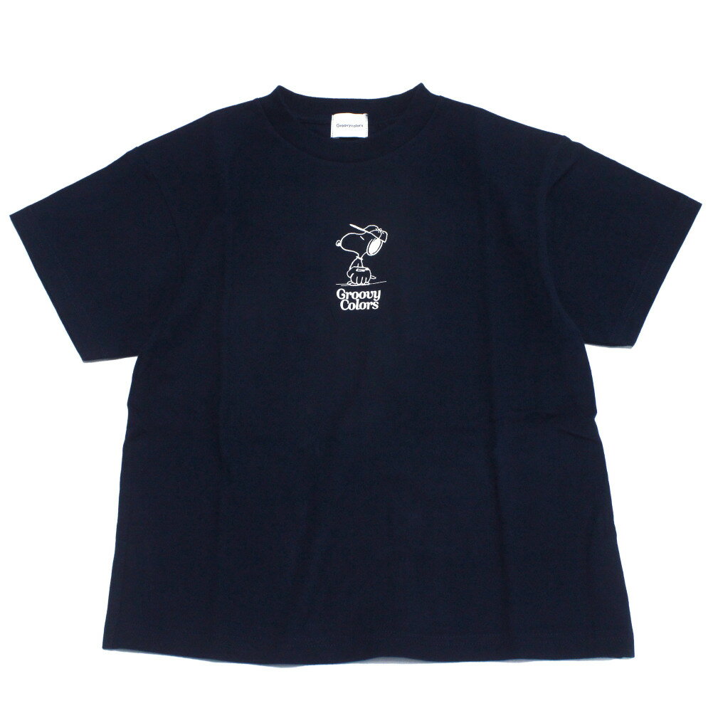 Rakuten - 【子供服/グルーヴィーカラーズ/groovy colors/ジュニア/男の子】 テンジク SNOOPY BASEBALL TEE 4NV紺