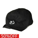 【ニードルワークス/ジュニア服/NEEDLEWORKS】 セール 【50%OFF】 CAT刺繍ギャバキャップ ブラック