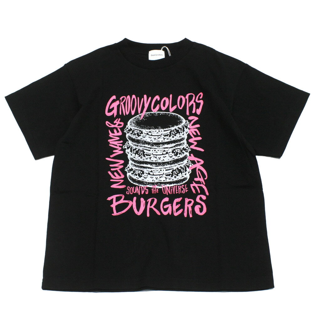 Rakuten - 【子供服/グルーヴィーカラーズ/groovy colors/ジュニア/男の子】 テンジク GRAFFITI BURGER TEE 2BK黒