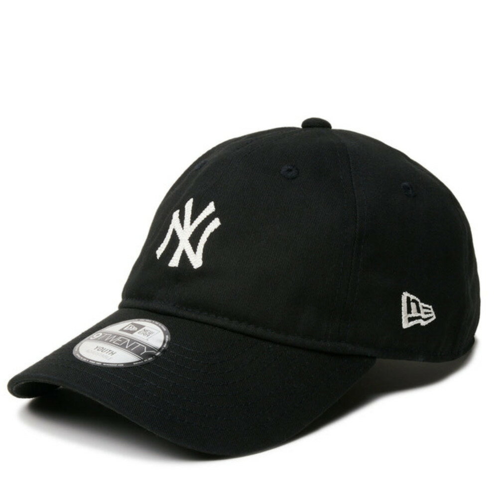 樂天商城 - 【NEWERA/キッズ/帽子/ニューエラ】 YOUTH 9TWENTY MLB CHAIN STCH NEYYAN CAP ブラック