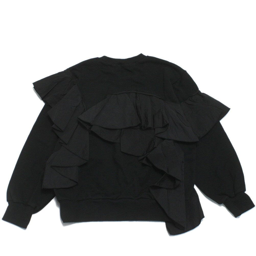 【nunuforme/ヌヌフォルム/レディース/キッズ/子ども服】 セール 【50%OFF】 ランダムフリルスウェット ブラック