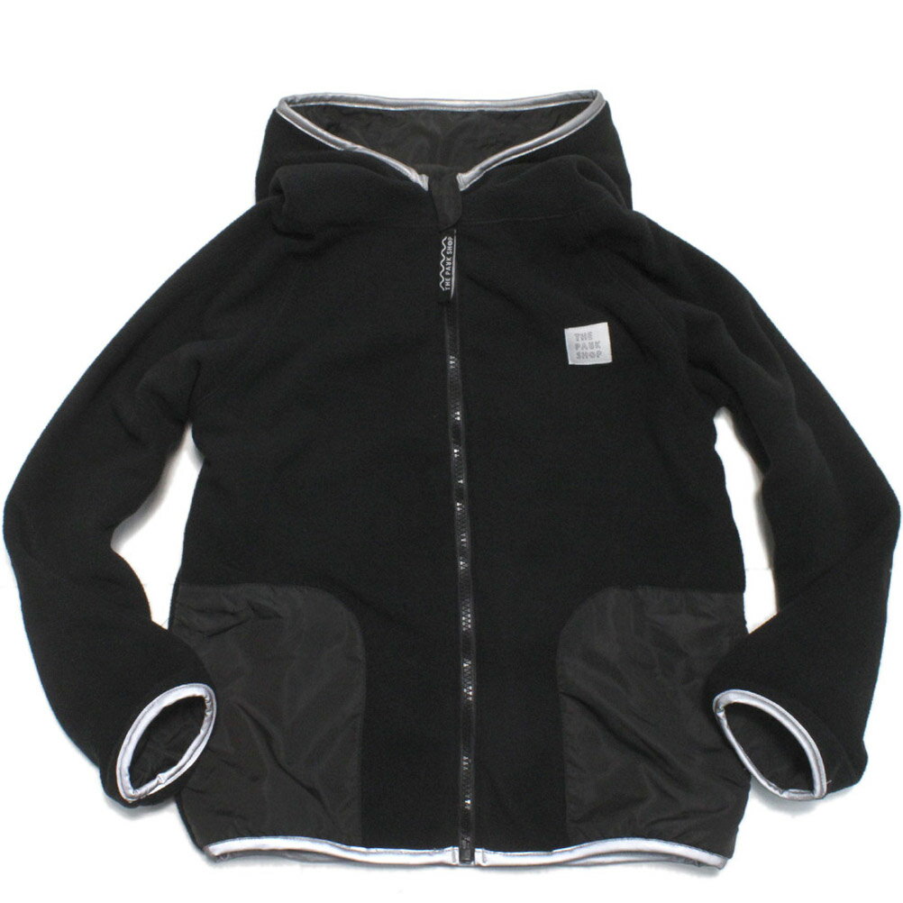 【子ども服/THE PARK SHOP/ザ・パークショップ/子供服/キッズ服】 REVERSIBLE REFLECT ジャケット ブラック1