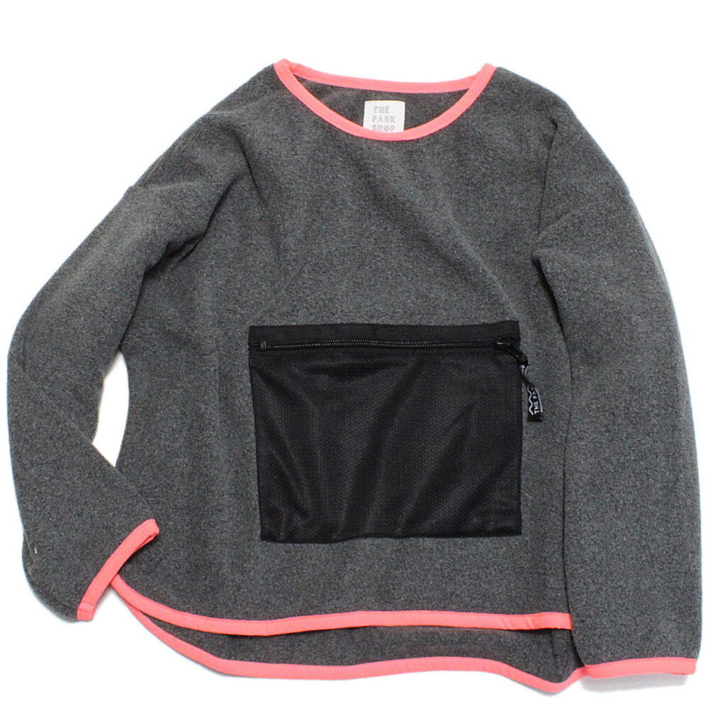 【子ども服/THE PARK SHOP/ザ・パークショップ/子供服/キッズ服】 WALKBOY CREW（プルオーバー） グレー