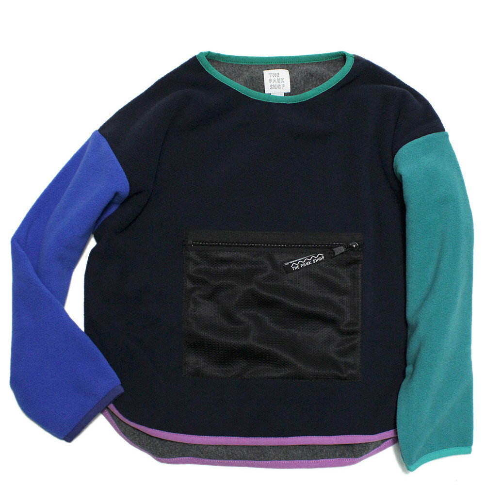 【子ども服/THE PARK SHOP/ザ・パークショップ/子供服/キッズ服】 WALKBOY CREW（プルオーバー） マルチ