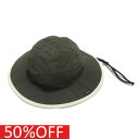 【アーチ&ライン/ARCH&LINE/子供服/アーチアンドライン/親子】 セール 【50%OFF】 UVCUT NYLON PIPING ハット カーキ(59)