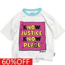 【ハイキング /highking/子供服/ジュニア/男の子/】 セール 【50 OFF】 あす楽 justice ショートスリーブ ホワイト