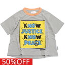 【ハイキング /highking/子供服/ジュニア/男の子/】 セール 【50%OFF】 justice ショートスリーブ グレー