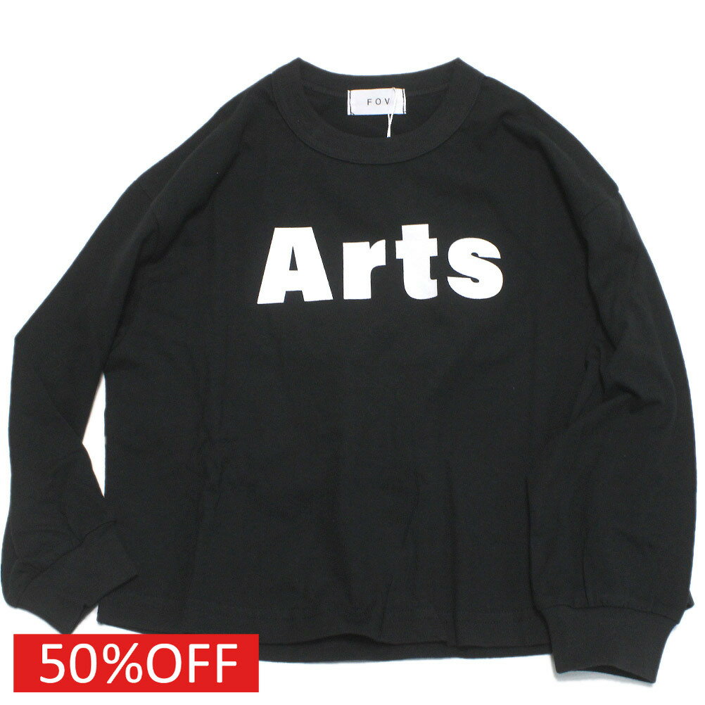 樂天商城 - 【FOV/フォブ/こども服/キッズ/親子/カジュアル】 セール 【50%OFF】 Arts L/S Tシャツ ブラック(BK)