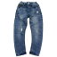 【アーチ&ライン/ARCH&LINE/子供服/アーチアンドライン】 あす楽 DENIM 5PK バナナパンツ オーシャン(63)