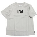 【アーチ＆ライン/ARCH LINE/子供服/アーチアンドライン/親子】 あす楽 OG CLEAR COTTON I’M Tシャツ グレー(15)