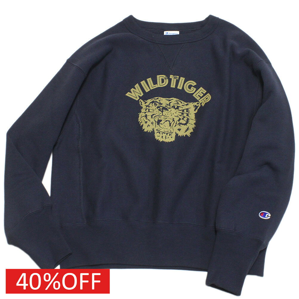 樂天商城 - 【Champion/チャンピオン/メンズ/レディース】 セール 【40%OFF】 【WOMENS】REVERSE WEAVE リラックスフィットクルーネックスウェットシャツ ダークネイビー(386)