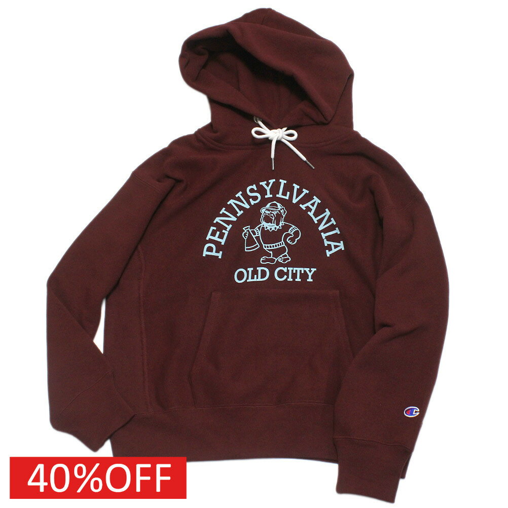 樂天商城 - 【Champion/チャンピオン/メンズ/レディース】 セール 【40%OFF】 【WOMENS】REVERSE WEAVE HOODスウェットシャツ ワイン(935)