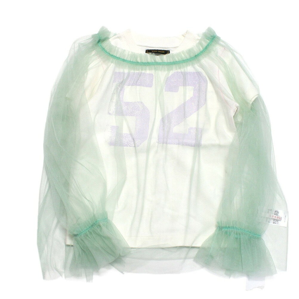 樂天商城 - 【ゴートゥーハリウッド GO TO HOLLYWOOD/子供服/親子】 テンジク オメカシ TEE 1W白