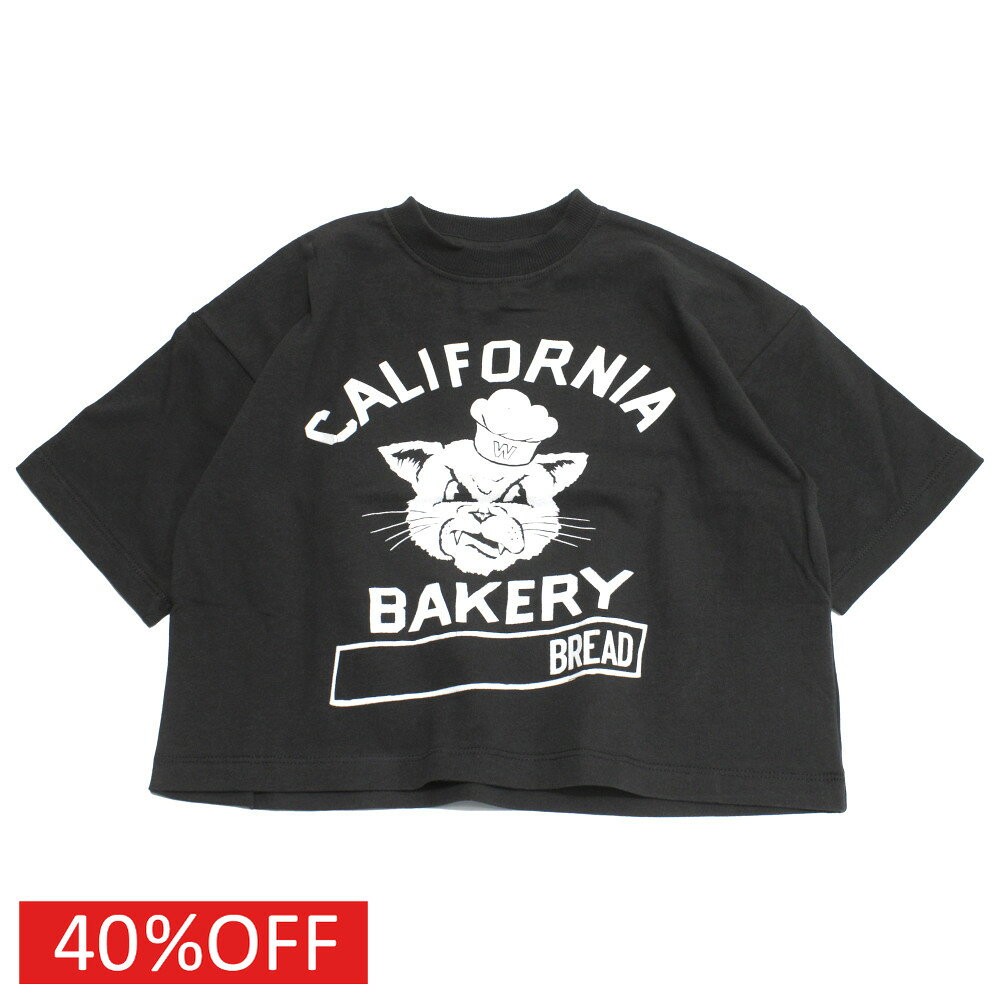  セール  CALIFORNIA BAKERY Tシャツ チャコール