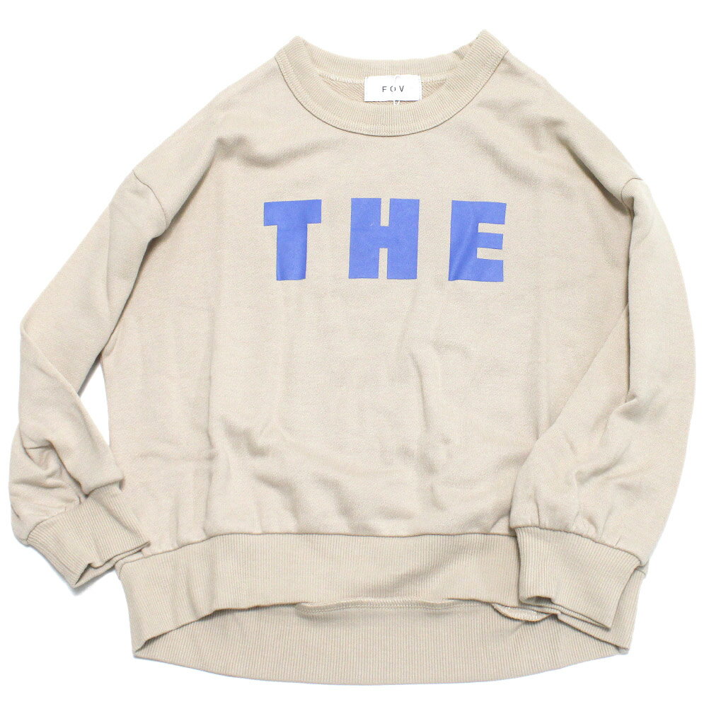 【FOV/フォブ/こども服/キッズ/親子/カジュアル】 THE ビッグトレーナー エクリュ(EC)(4)
