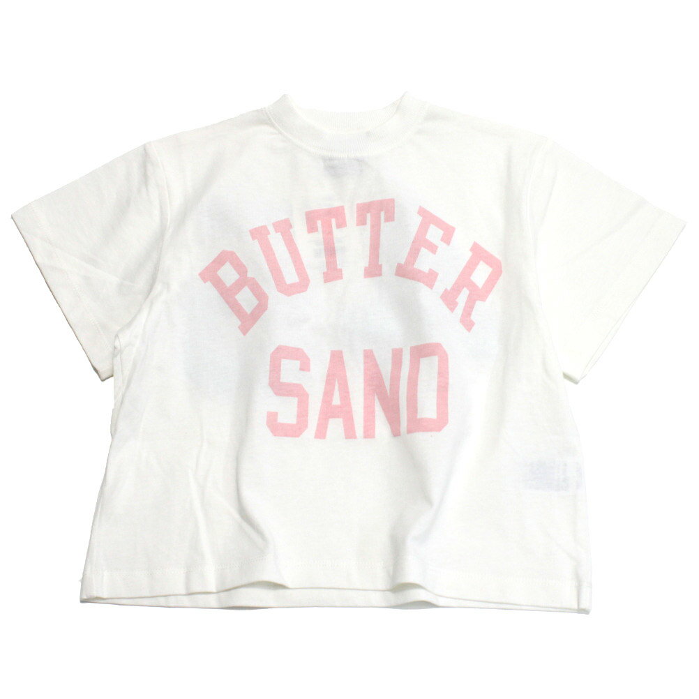 Rakuten - 【ニードルワークス/ジュニア服/NEEDLEWORKS】 BUTTER SAND Tシャツ ホワイト