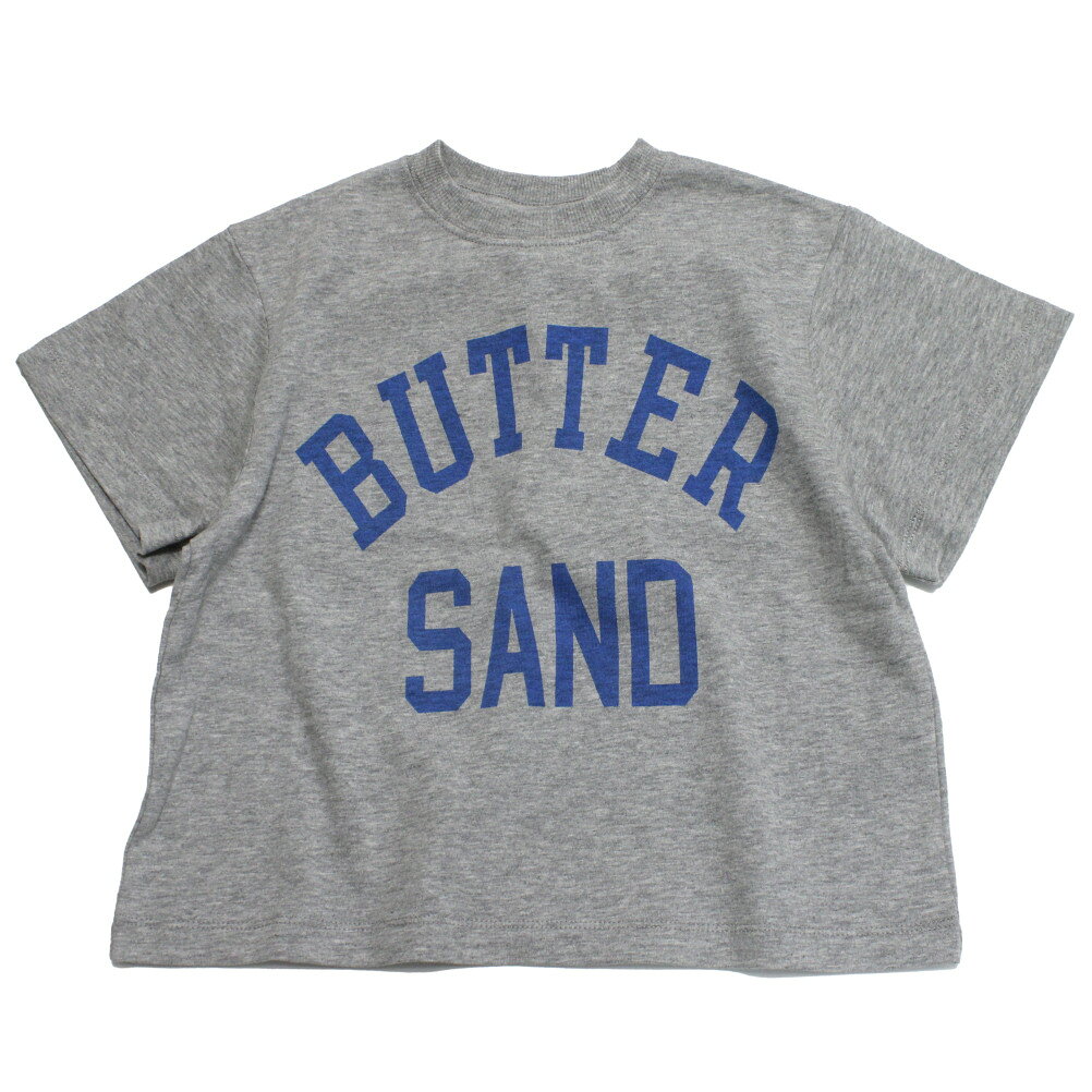 樂天商城 - 【ニードルワークス/ジュニア服/NEEDLEWORKS】 BUTTER SAND Tシャツ トップグレー
