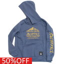 【RAT EFFECT ラットエフェクト 子供服 ジュニア】 セール 【50%OFF】 RAT MOUNTAINフーディー グレイッシュブルー