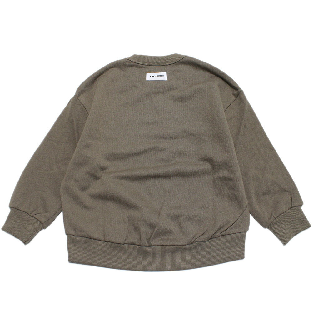 【FOV/フォブ/こども服/キッズ/親子/カジュアル】 セール 【50%OFF】 BOXERCIZE ビッグトレーナー アッシュグレー(AG)