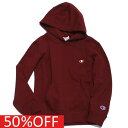 【CHAMPION/KIDS/チャンピオン/キッズ/子ども服】 セール 【50 OFF】 あす楽 HOODED スウェットシャツ バーガンディ(109)