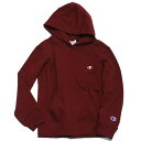 【CHAMPION/KIDS/チャンピオン/キッズ/子ども服】 HOODED スウェットシャツ バーガンディ(109)