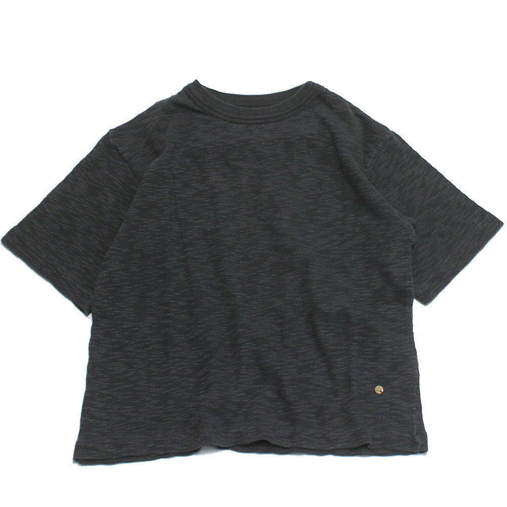 【ゴートゥーハリウッド GO TO HOLLYWOOD/子供服/親子】 ガラボウフウ テンジク ニュートラル TEE 2BK黒
