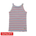 【ニードルワークス/ジュニア服/NEEDLEWORKS】 セール 【50%OFF】 【NeWo】ボーダーアメスリタンク ブルー