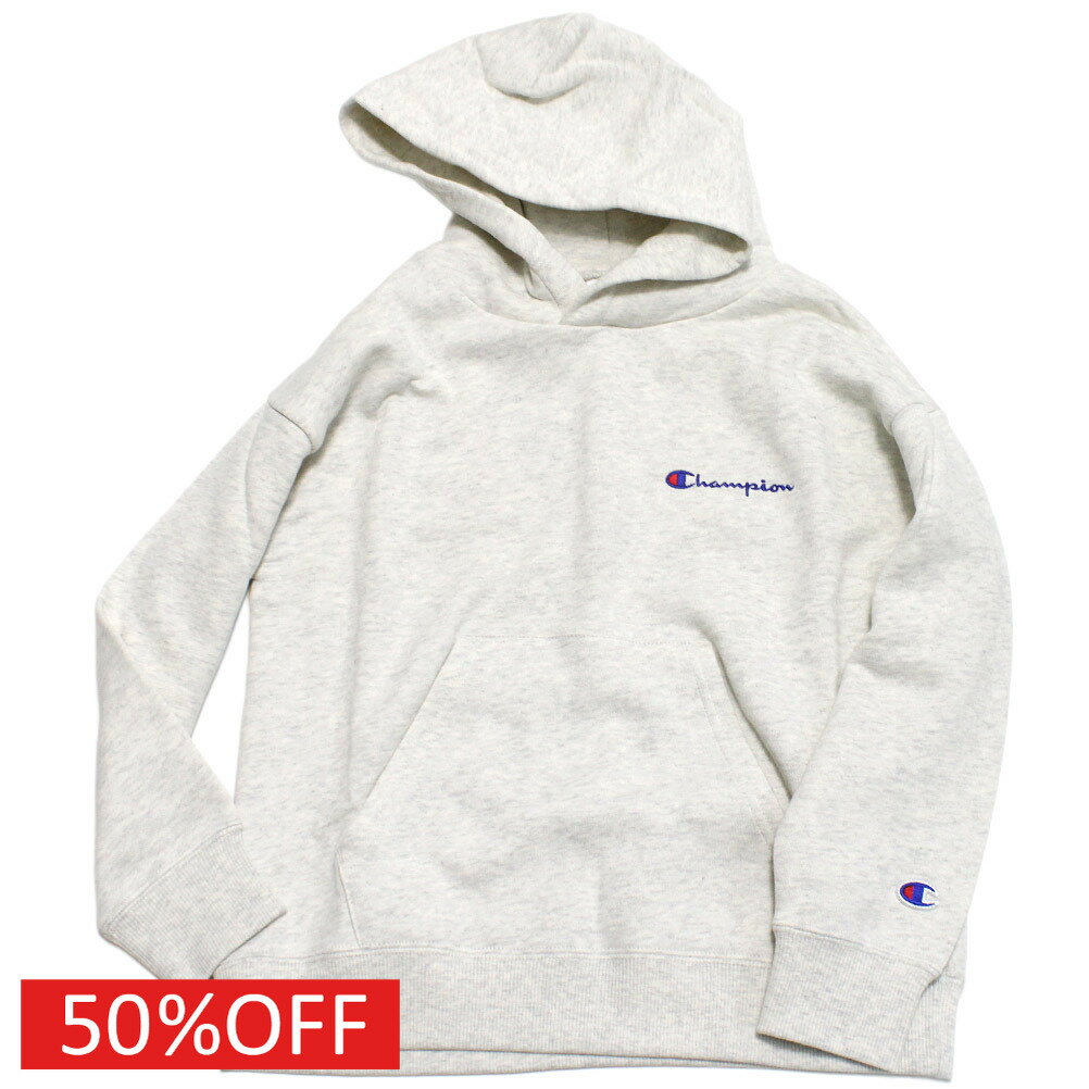 Plain - 【CHAMPION/KIDS/チャンピオン/キッズ/子ども服】 セール 【50%OFF】 HOODスウェットシャツ オートミール(810)