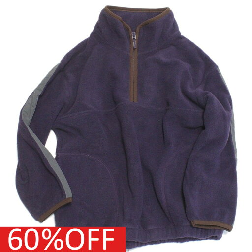 【子供服/makeyourday/ベビー/メイクユアデイ/キッズ/ジュニア】 セール 【60%OFF】 フリースハーフZIPトレーナー パープル(PP) 【子供服/makeyourday/ベビー/メイクユアデイ/キッズ/ジュニア】 セール 【60%OFF】 フリースハーフZIPトレーナー パープル(PP)