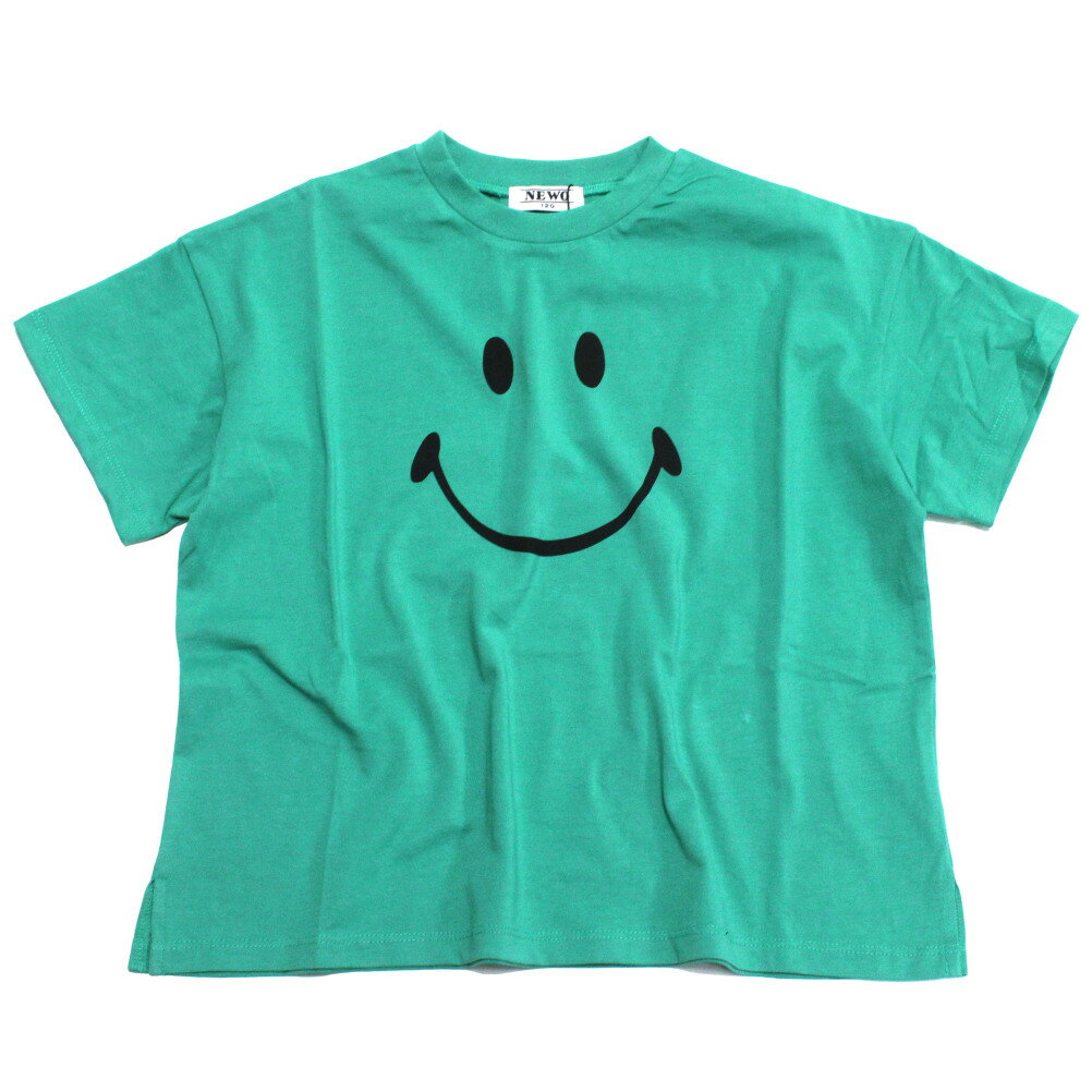  スマイルTシャツ グリーン