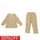 【ocean&ground/オーシャンアンドグラウンド/子供服/ベビー/キッズ/ジュニア】 セール 【50%OFF】 BOYSソウガラ長袖パジャマ イエロー(Y...