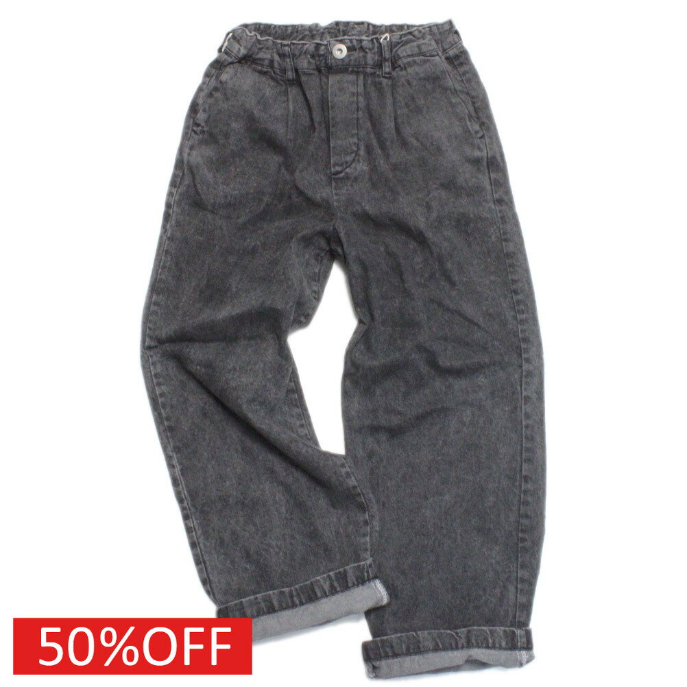 Rakuten - 【アーチ＆ライン/ARCH＆LINE/子供服/アーチアンドライン/親子】 セール 【50%OFF】 OG DENIM CREW パンツ MGグレー(16)