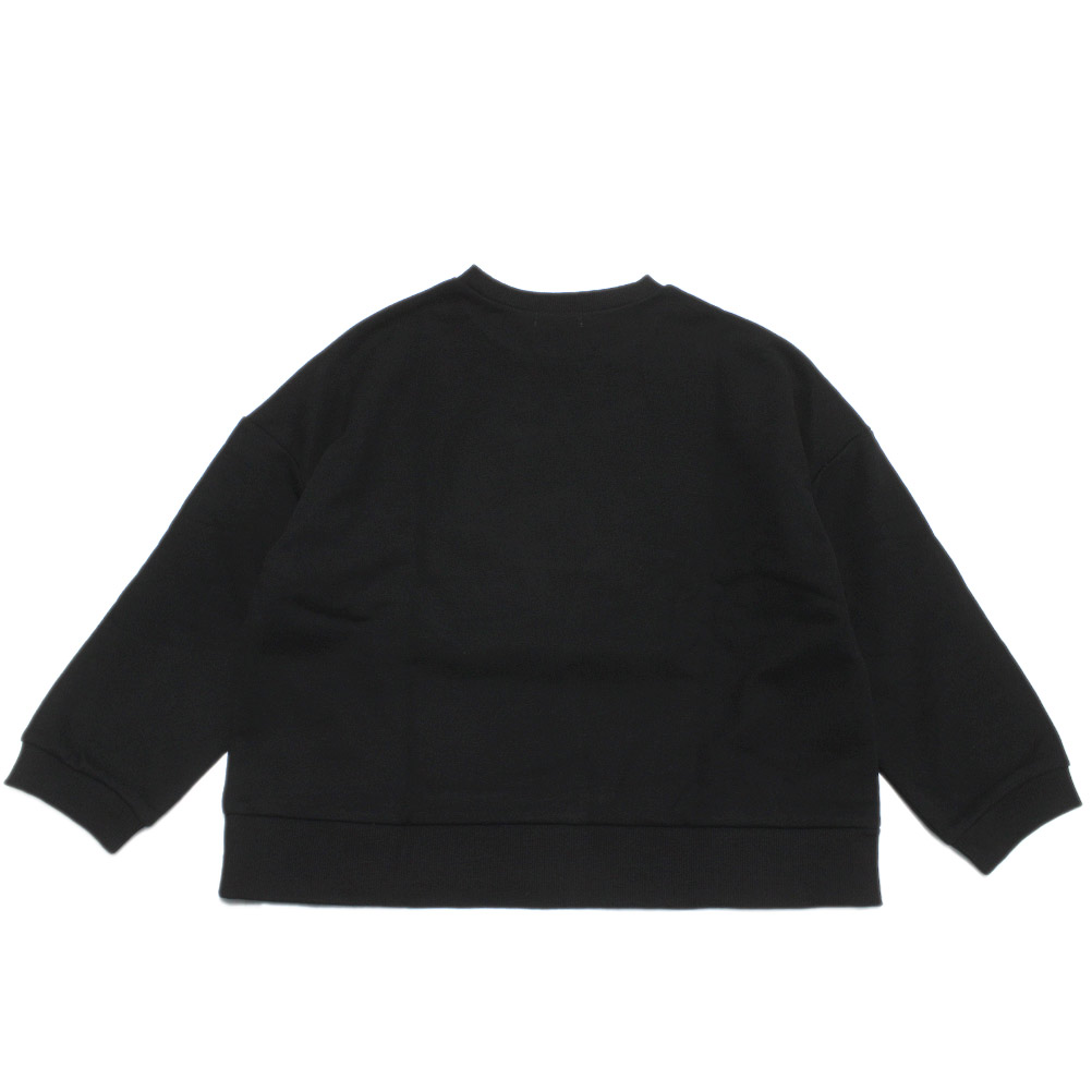 【ユニカ/UNICA/子供服/キッズ/女の子】 セール 【30%OFF】 ぷっくりwriter bearトレーナー ブラック(4)