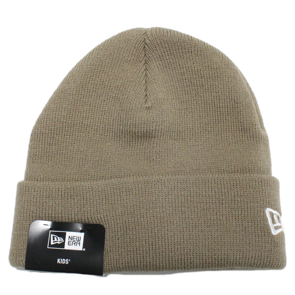 ��NEWERA/���å�/˹��/�˥塼����� KIDS BASIC CUFF KNIT CAP ���졼����