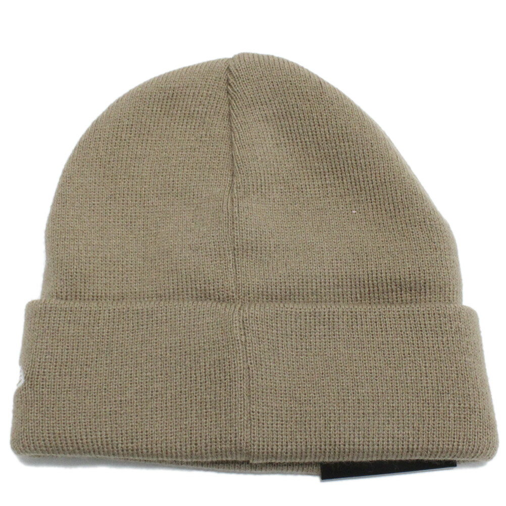 【NEWERA/キッズ/帽子/ニューエラ】 KIDS BASIC CUFF KNIT CAP グレージュ