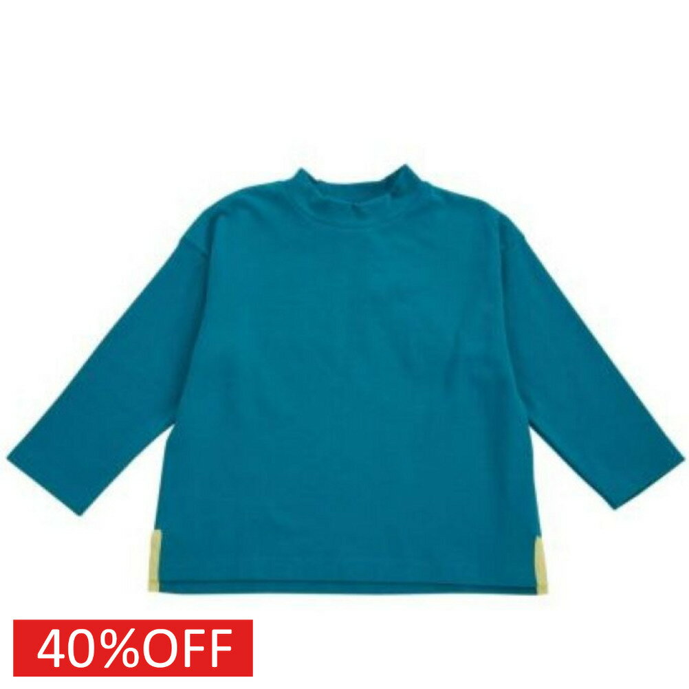 其它 - 【ocean＆ground/オーシャンアンドグラウンド/子供服/ベビー/キッズ/ジュニア】 セール 【40%OFF】 サイドスリットTシャツ エメラルドグリーン(EG)