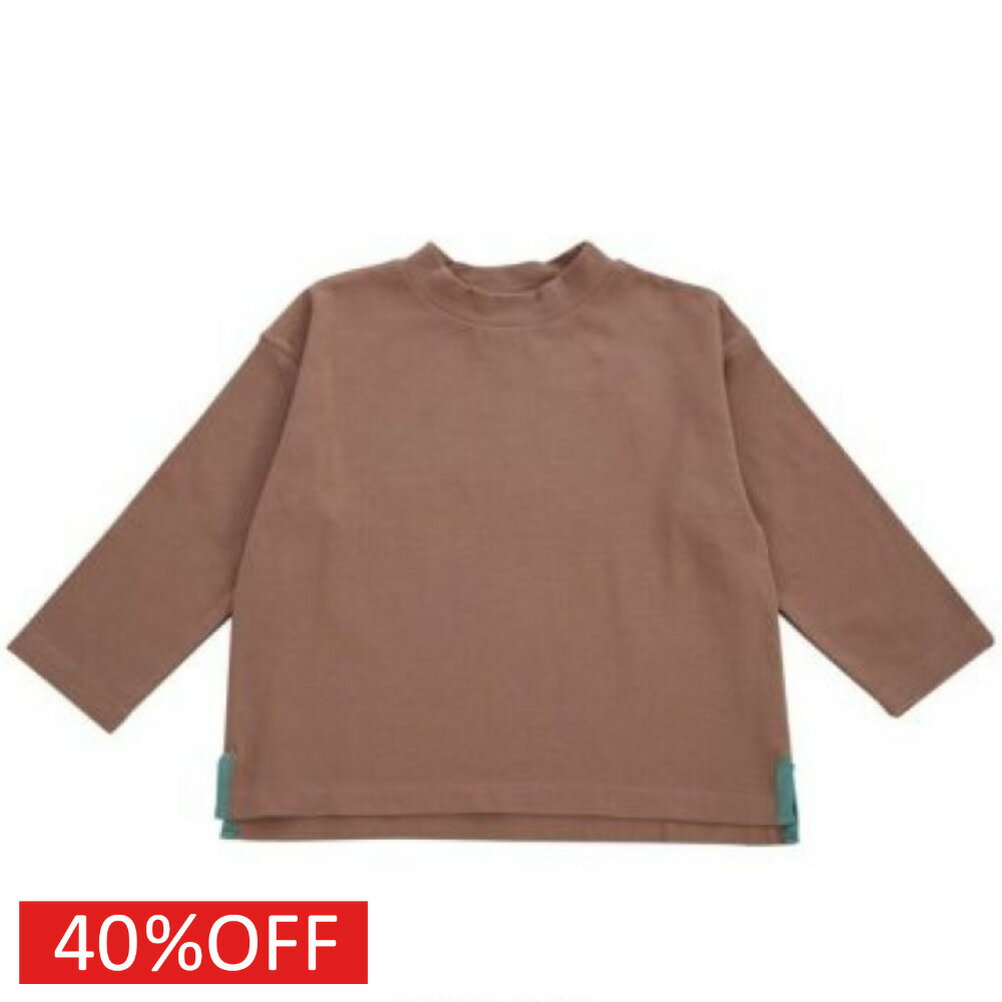 樂天商城 - 【ocean＆ground/オーシャンアンドグラウンド/子供服/ベビー/キッズ/ジュニア】 セール 【40%OFF】 サイドスリットTシャツ モカ(MC)