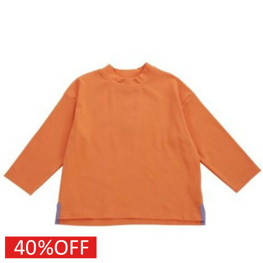 樂天商城 - 【ocean＆ground/オーシャンアンドグラウンド/子供服/ベビー/キッズ/ジュニア】 セール 【40%OFF】 サイドスリットTシャツ オレンジ(OR)
