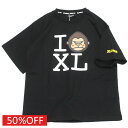 【エクストララージキッズ/エックスラージ/子供服/XLARGE KIDS】 セール 【50%OFF】 I LOVE XL 半袖Tシャツ クロ(80)