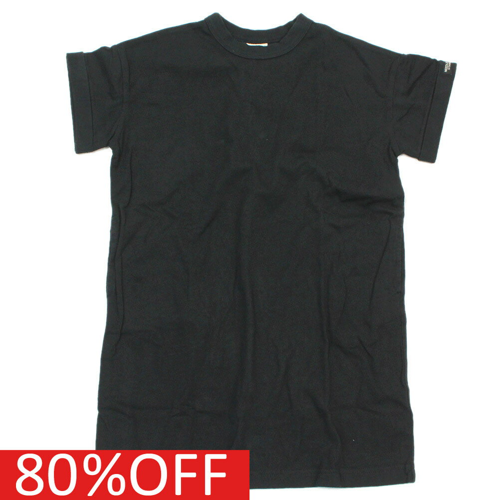 【ニードルワークス/ジュニア服/NEEDLEWORKS】 セール 【60%OFF】 あす楽 STANDARD/If it ロングTシャツ ブラック(4)